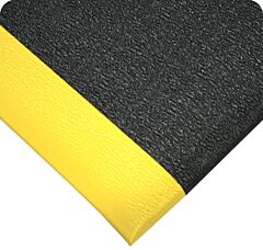 Wearwell 440.38X3X50Byl Ultra-Tred Armorcote, 3' X 50' - Black W/Yellow