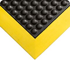 Wearwell 454.12X2X3Byl Ortho Stand, 2' X 3' - Black W/Yellow