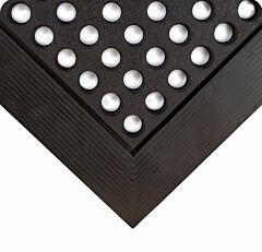 Wearwell 476.58X2X3Grbk Industrial Worksafe, 2' X 3' - Black