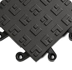 Wearwell 562.78X18X18Bk-Cs10 Ergodeck Heavy Duty Solid, 1.5' X 1.5' - Black