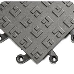 Wearwell 566.78X18X18Ch-Cs10 Ergodeck General Purpose Solid, 1.5' X 1.5' - Charcoal