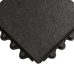 Wearwell 570.58X3X3Nbrbk 24/Seven Modular Anti-Fatigue Matting, Solid, Nitrile Rubber, 3' X 3' , Black, 1/Each