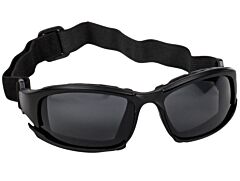 Kimberly Clark 25675 V50 Calico Outdoor Safety Glasses, Black Frame, Smoke Anti-Fog Lens, 1/Each