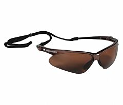 Kleenguard 28637 Nemesis Polarized Safety Glasses, Brown Frame, Polarized Brown Lens, 1/Each