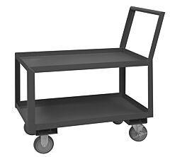 Durham Ldo-304836-2-Alu-95 Low Deck Service Truck, 2 Shelves