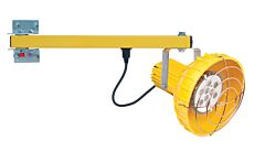 Vestil Ll-S-24-Led-15W Steel Led Single Strut Loading Dock Light 24 In. Length Yellow