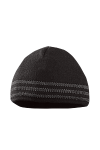 Occunomix Lux-Tbrb-Bk Beanie, Tri-Band Reflective, Black