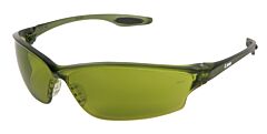 Mcr Safety Lw2120 Safety Glasses, Lw2 Law Plus, Black Temple Inserts, Filter 2.0 Lens