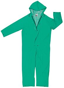 Mcr Safety 2981L Dominator, .35Mm, Pvc/Poly, Coverall, Green, 1/Each