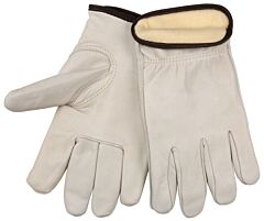 Mcr Safety 3266L Gloves, Industry Grade Grain Cow Driver, C-100 Thermosock Lined, Keystone Thumb, Size Large, Pack Of 12 Pairs
