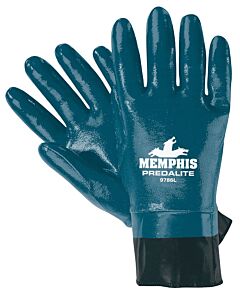 Mcr Safety 9786 Gloves, Predalite Supported Nitrile, Fully Coated, Safety Cuff