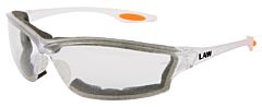 Mcr Safety Lw310Af Law Iii, Closed Cell Foam Seal, Clear Anti-Fog Lens