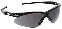 Mcr Safety Mp112Dc Safety Glasses, Memphis Mp1 Black Frame, Gray Max36 Lens
