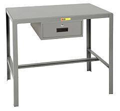 Little Giant Mt1-2436-30-Ed Steel Top Machine Tables, 30"H X 24"D X 36"W, 2000 Lb Capacity
