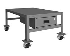 Durham Mtdm243618-2K195 Mobile Mt Workbench, 1 Drawer, 24 X 36