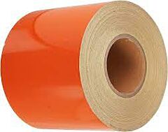 Cortina 03-500-107 Barrel Or Channelizer Tape, Engineer Grade 4" X 50 Yards - Orange (50 Sq Ft)