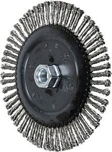 Pferd 82619 Knot Wheel Brushes, Stringer Bead Twist, Stainless Steel Wire
