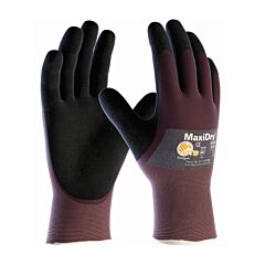 Pip 56-425 Maxidry, Grey Nylon Shell, Purple/ Black Nitrile Non-Slip 3/4 Coat, Class 3