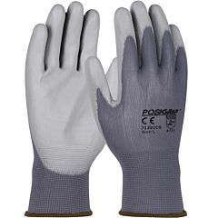Pip 713Sucg/Xxl Posigrip Gloves, 13G Gray Nylon Shell, Gray Polyurethane Smooth Grip, Size 2X-Large