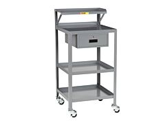 Little Giant Psr-2224-3Rbkdr Shop Desk, 42"H X 22"D X 24"W, 1000 Lb Capacity