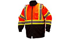 Pyramex Rcp32 Series Canadian Parka, Ansi Class 3, Orange