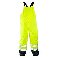 Kishigo Rwb102 Storm Cover Rainwear Bib, Class E, Lime, Size 2X/3X-Large