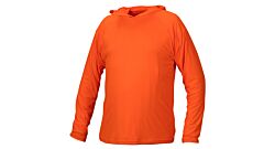 Pyramex Rlph Non-Rated Long Sleeve Pullover Hoodie, Orange, Size Large