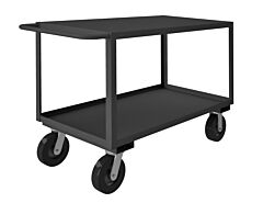 Durham Rsc-244836-2-Tld-8Po-95 Stock Cart, 2 Shelves, 24 X 48