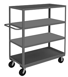Durham Rsc-3060-4-3K-Mld-95 Stock Cart, 4 Shelves, 30 X 60