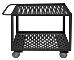 Durham Rscm-2436-2-95 Stock Cart, 2 Shelves, 24 X 36