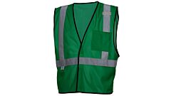 Pyramex Rv1235X4-X5 Rv12 Series, Green Vest, Non-Ansi, Size 4X/5X, 1/Each