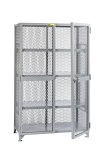 Little Giant Sl3-A-3048 All-Welded Storage Lockers W/ Adjustable Shelf, 30"W X 48"L