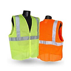 Radians Sv2 Economy Type R Class 2 Mesh Safety Vest, Hook & Loop