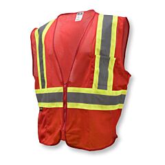 Radians Sv22-1Zrm Red Economy Type O Class 1 Safety Vest