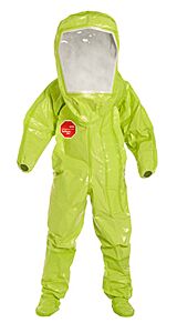 Dupont Tk586Tly4X000100 Tychem Tk Training Suit Taped Seam Fr 4X-Large