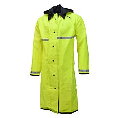 Neese 475Rch3M Reversible Coat With 3M Polyurethane/Nylon, Non-Ansi, Hi-Vis, Lime/Black, Size 3X-Large