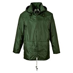 Portwest Us440 Classic Rain Jacket, Olive Green, Size 2X-Large
