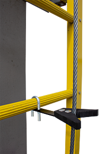 French Creek Vl-Cg Cable Guide, Will Fit Up To 1 1/8" Ladder Rung Diameter