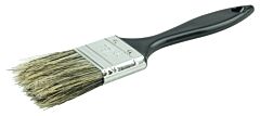 Weiler 40028 Chip & Oil Brushes, 1 1/2 In Wide, 1 3/4 In Trim, Grey China, Plastic Handle