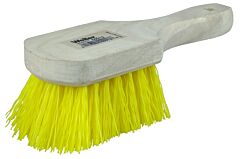 Weiler 44013 Wood Block Utility Scrub Brush, 2 In Trim L, 8 In Handle, Polypropylene Fill