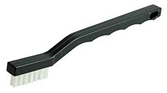 Weiler 44609 Small Hand Scratch Brushes, 7-1/2 In L, 3X7 Rows, White Nylon Wire, Plastic Handle
