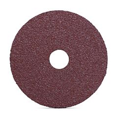 Weiler 61549 Wolverine Resin Fiber Discs, 9 In Dia, 5/8 Arbor, 120 Grit, Aluminum Oxide