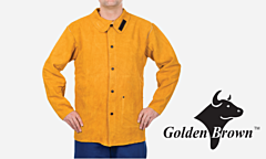 Weldas 44-2130 Golden Brown 30" Jacket, Select Split Leather
