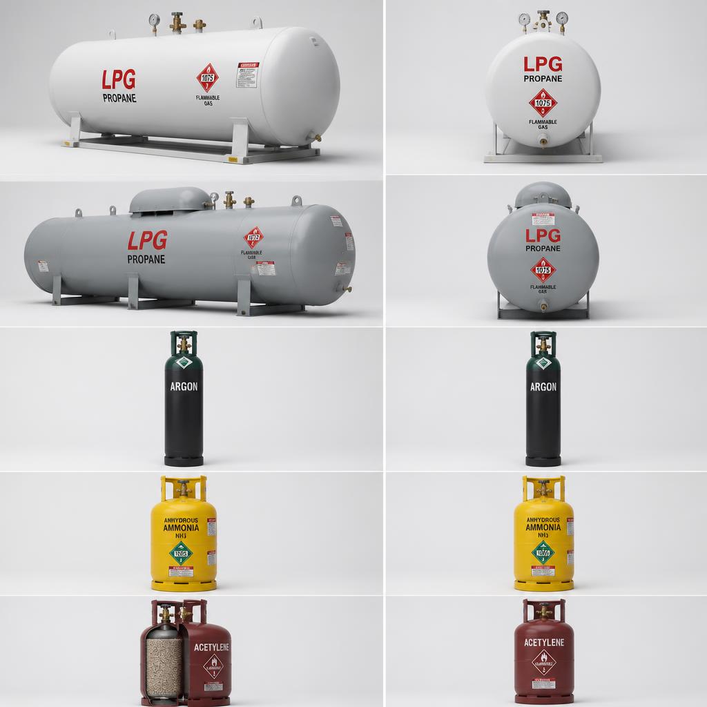 7kg gas bottle