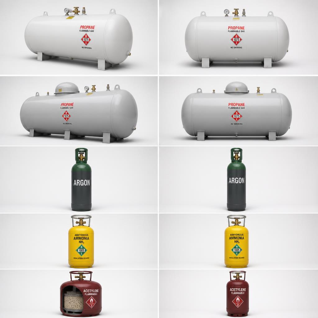 3.5 m³ Oxygen Cylinder